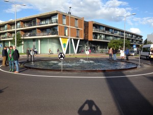 kunstwerk Leeuwarden rails